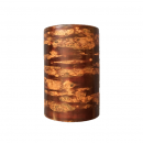 Tea Caddy Tin Cherry Bark Front 2