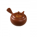 Teapot Takasuke Ceramic Mesh Red 290 Front 2