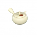 Teapot Takasuke Ivory Ceramic mesh 290 Front 2